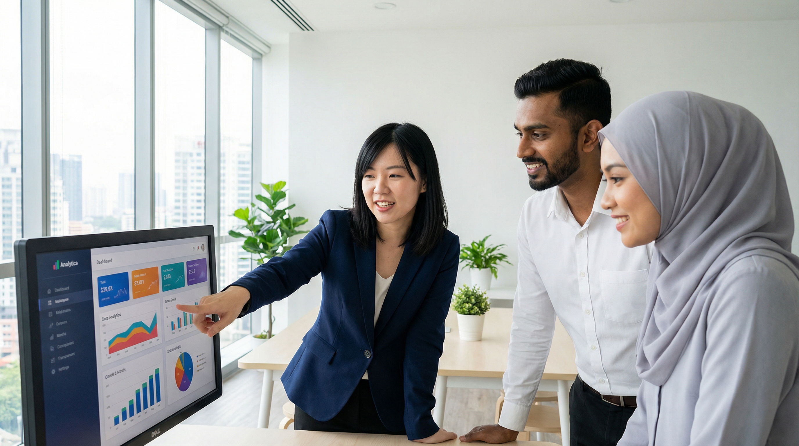 LCCM Digital team collaborating on growth strategy